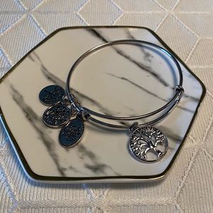 Alex & Ani Silver Tree of Life Bracelet